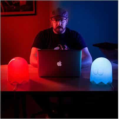 Lampe de bureau PacMan