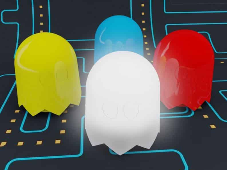 Lampe de bureau PacMan